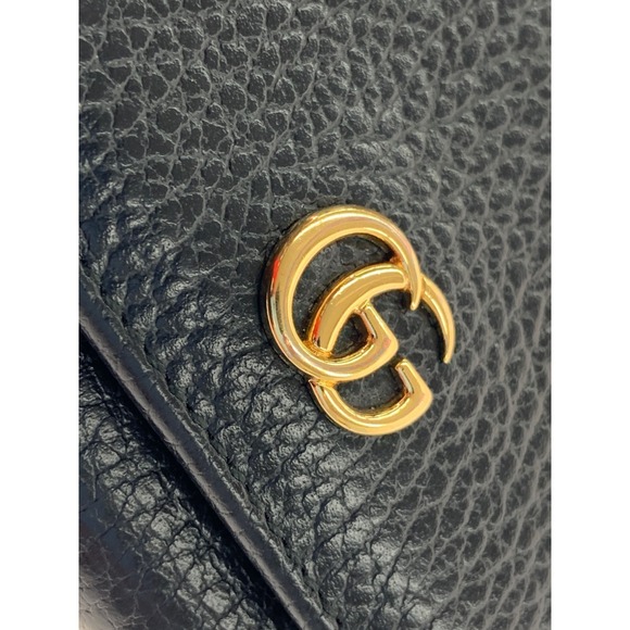 Gucci Marmont Tri fold Wallet Black - Picture 3 of 7